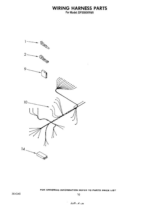 Diagram for DP3000XRG0