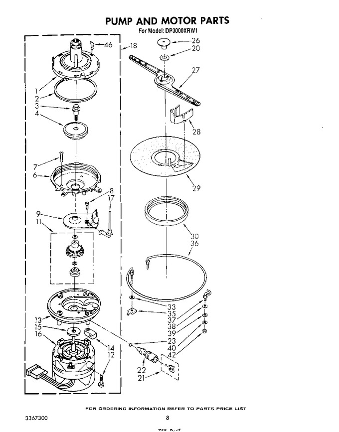 Diagram for DP3000XRW1