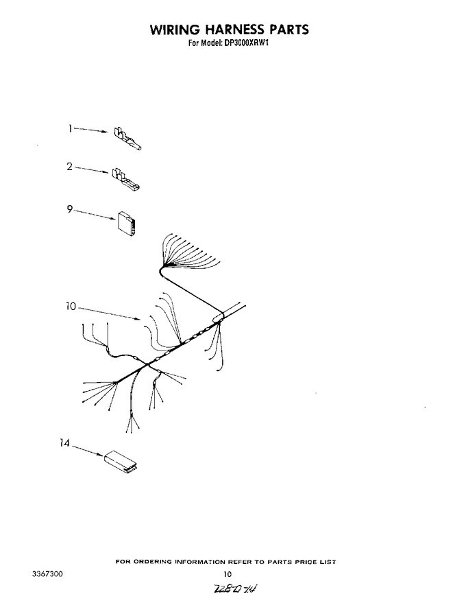 Diagram for DP3000XRW1