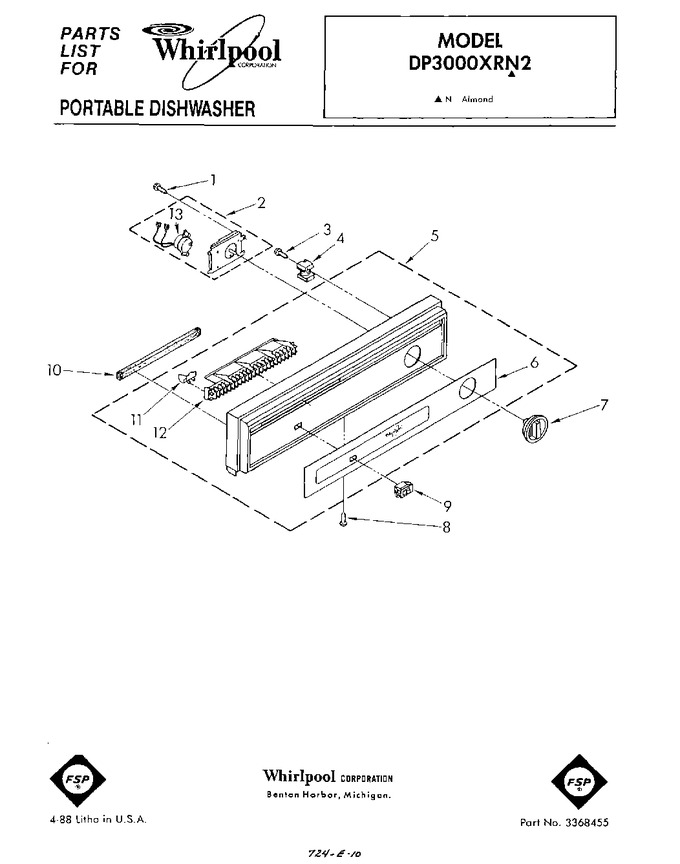 Diagram for DP3000XRN2