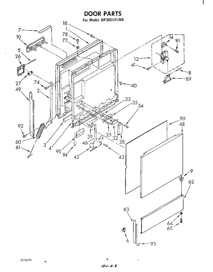 Diagram for DP3801XLW0