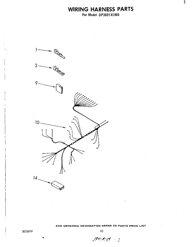 Diagram for DP3801XLW0