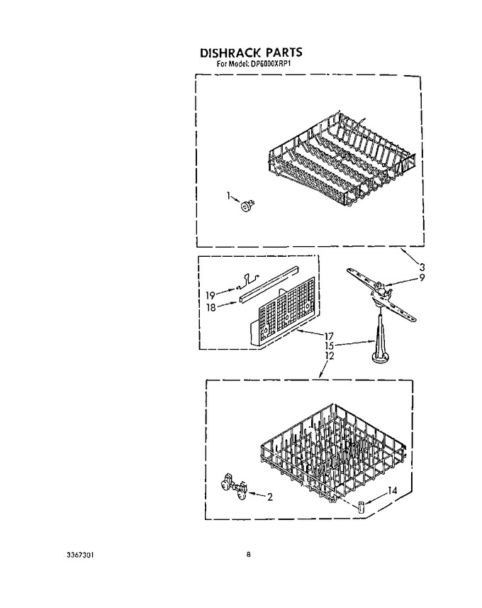 Diagram for DP6000XRP1