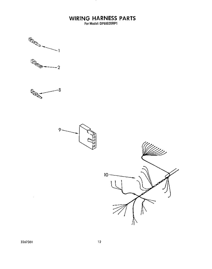 Diagram for DP6000XRP1