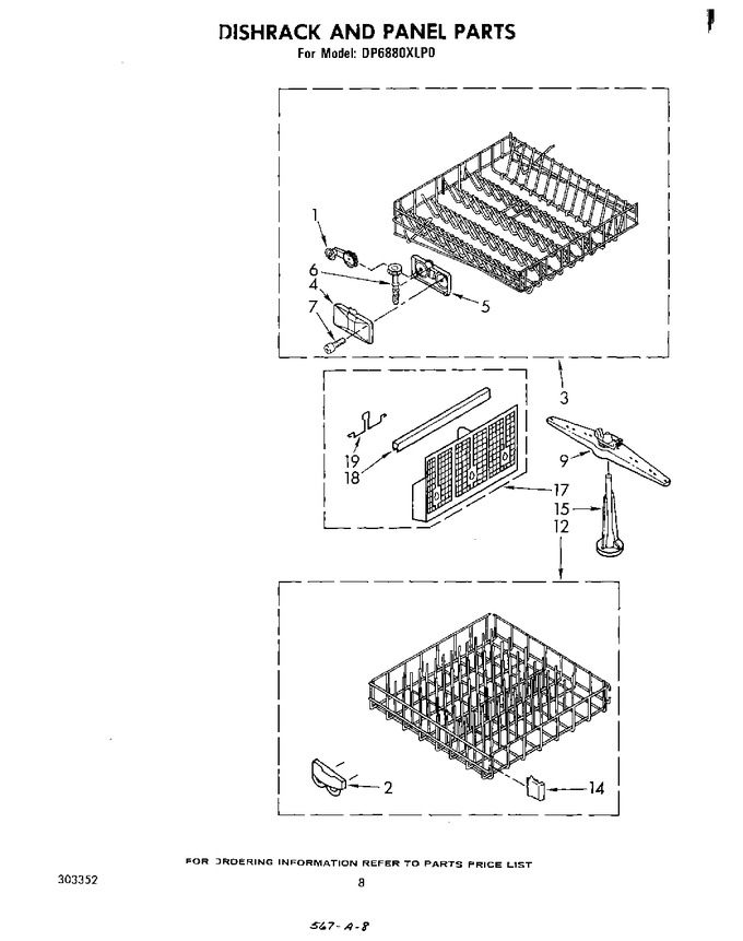 Diagram for DP6880XLP0