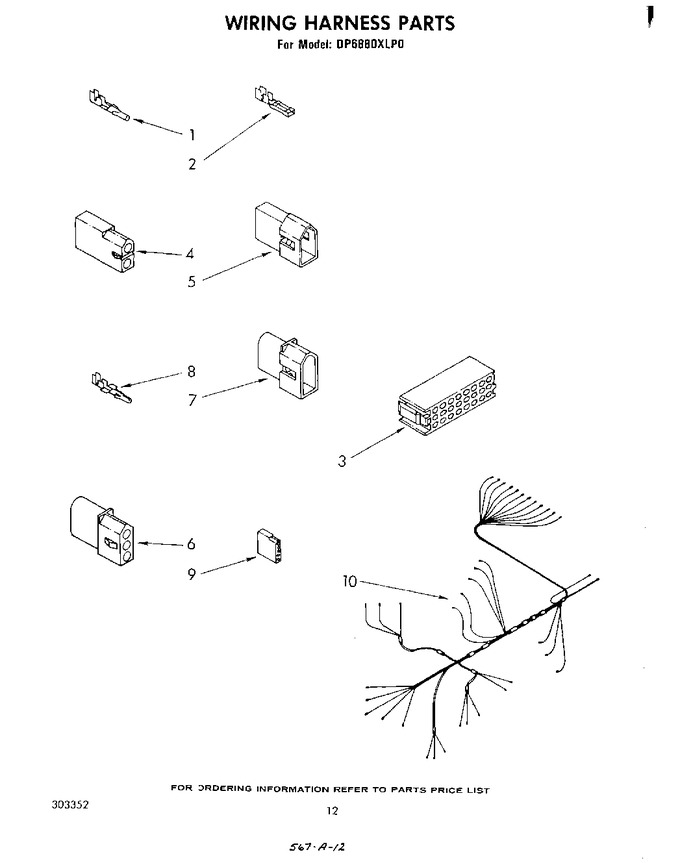 Diagram for DP6880XLP0