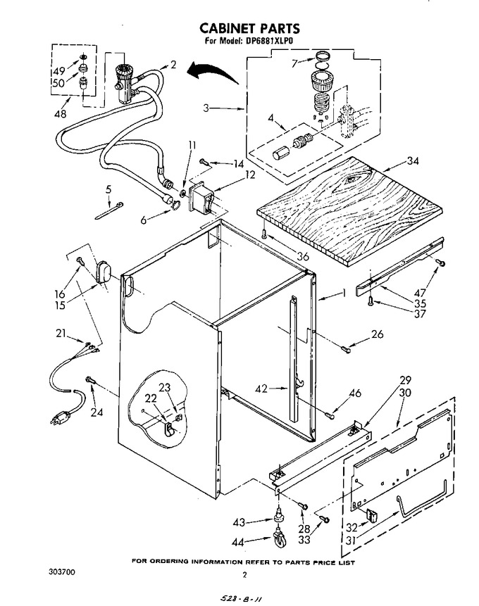 Diagram for DP6881XLP0