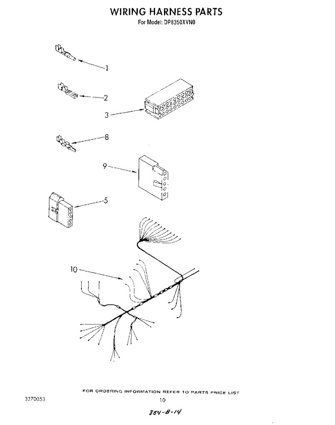 Diagram for DP8350XVN0