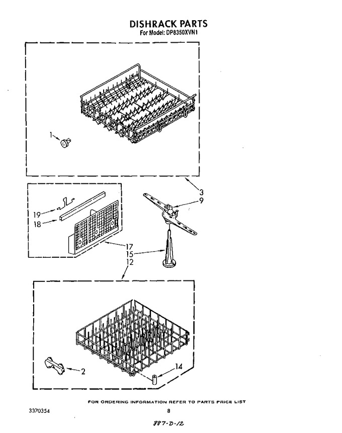 Diagram for DP8350XVN1