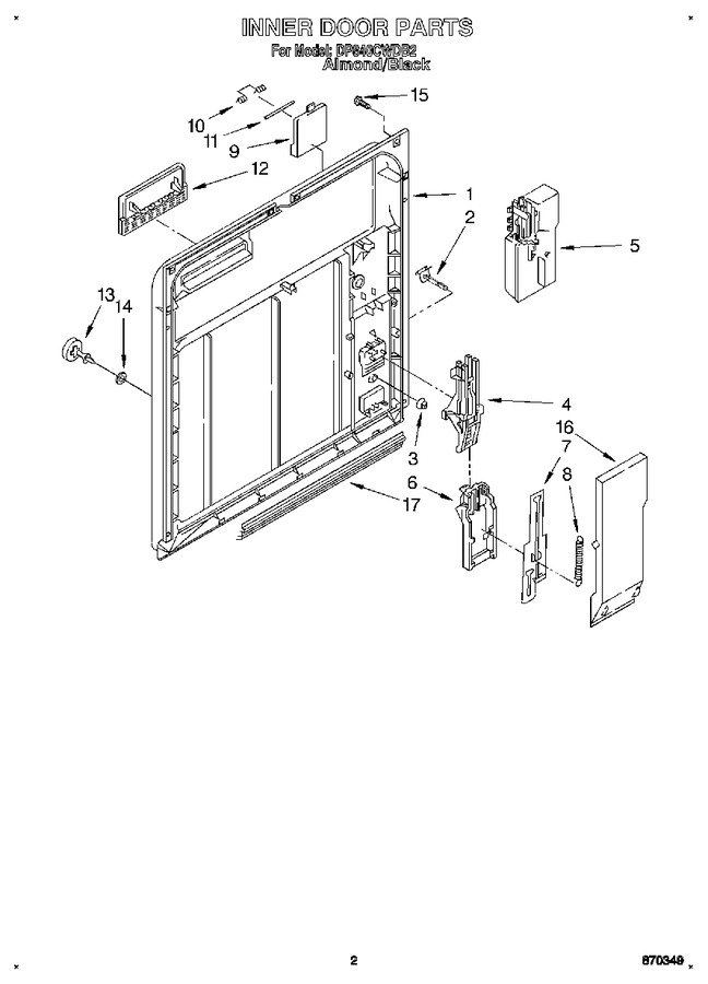 Diagram for DP840CWDB2