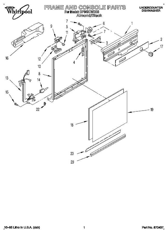 Diagram for DP840CWDB3