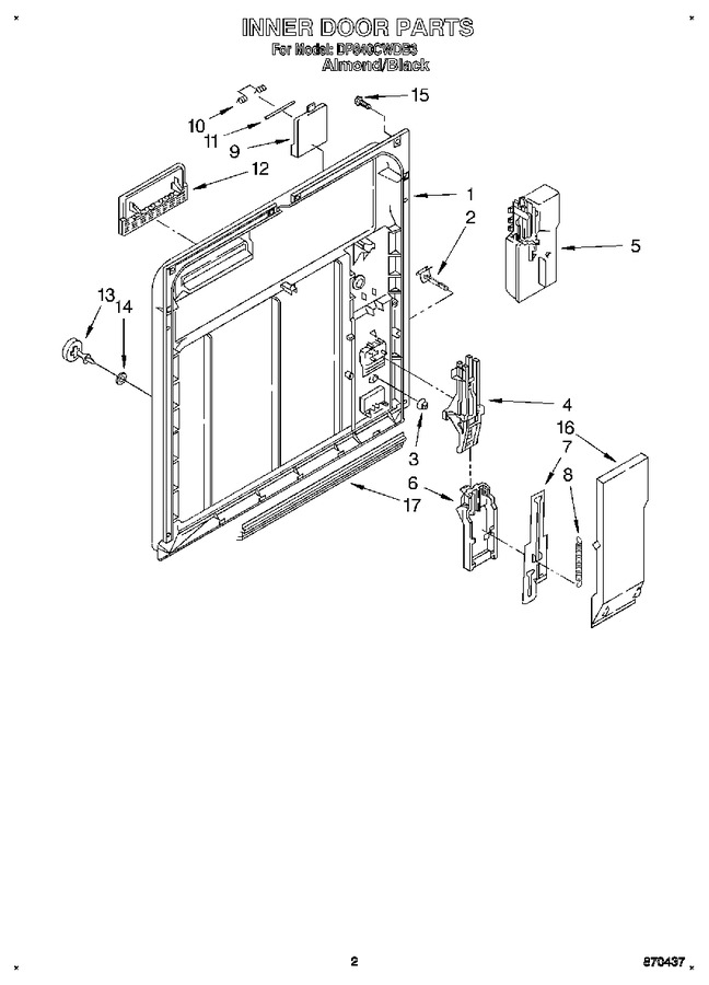 Diagram for DP840CWDB3