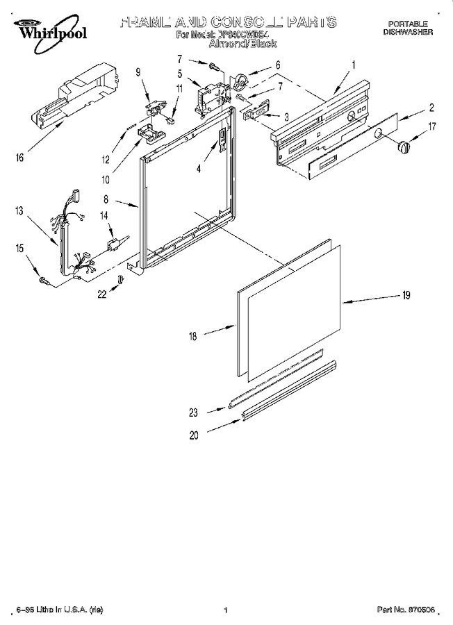 Diagram for DP840CWDB4