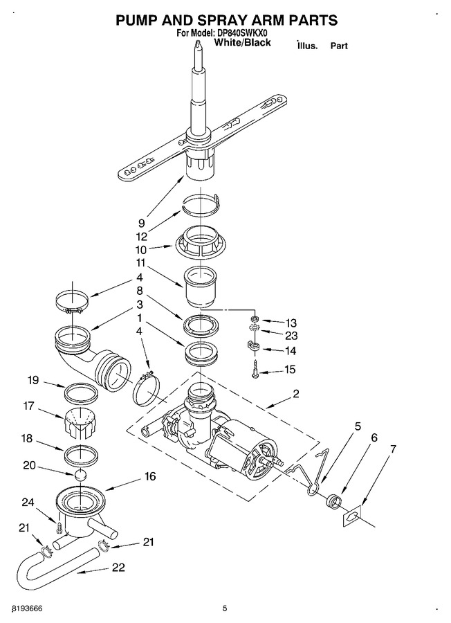 Diagram for DP840SWKX0