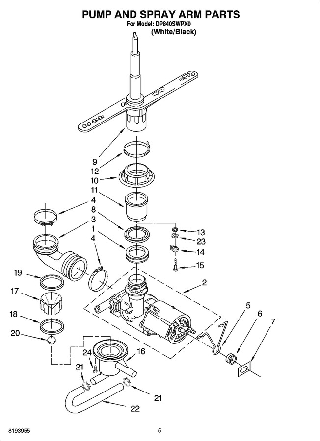 Diagram for DP840SWPX0