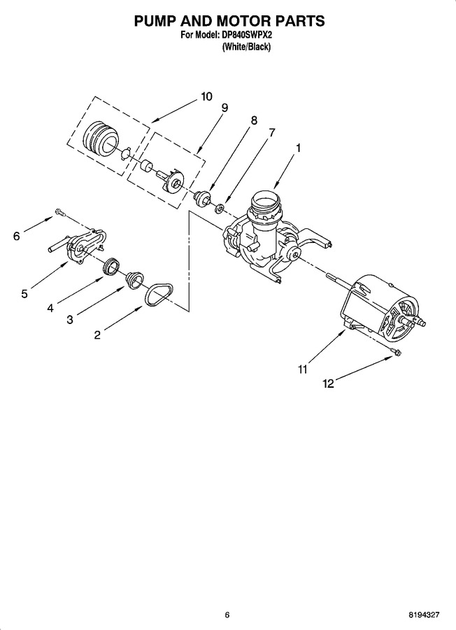 Diagram for DP840SWPX2