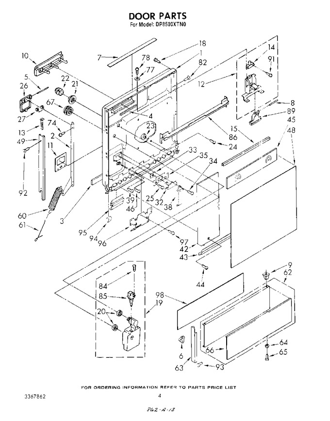 Diagram for DP8500XTN0