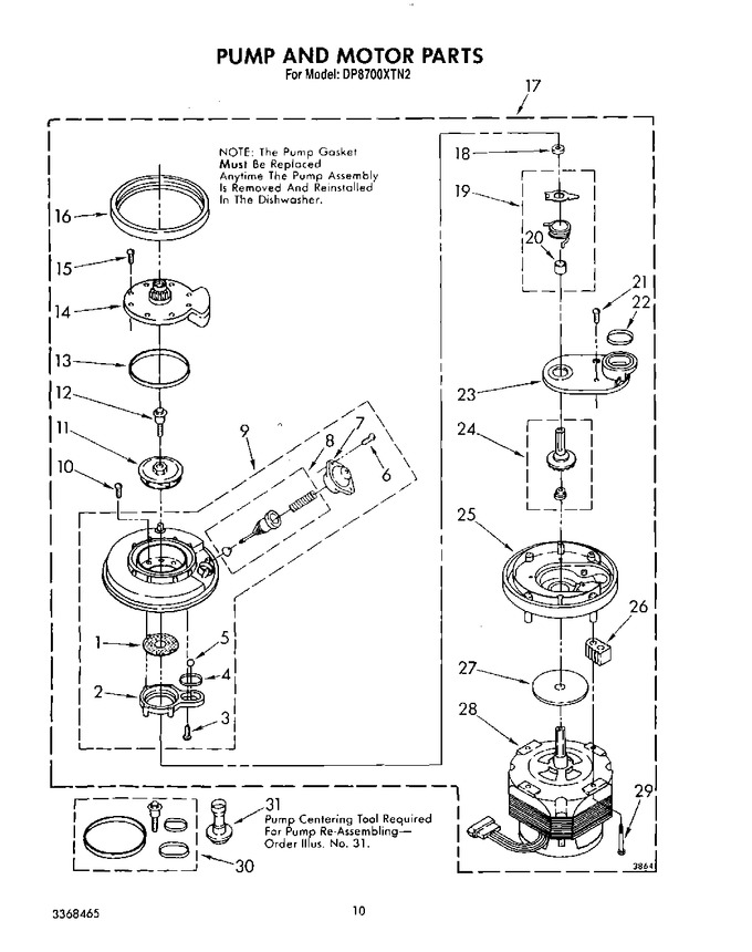 Diagram for DP8700XTN2