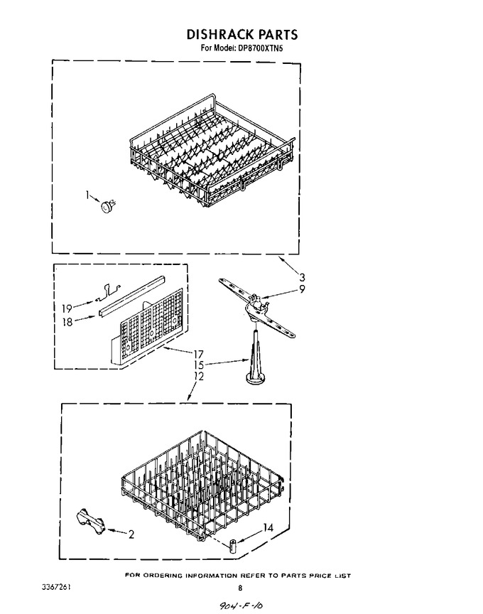 Diagram for DP8700XTN5