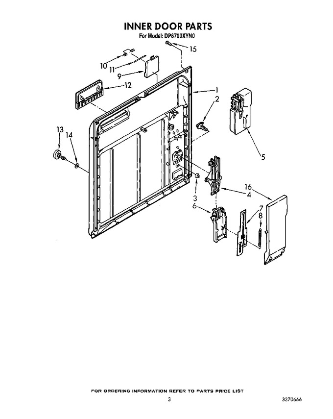 Diagram for DP8700XYN0