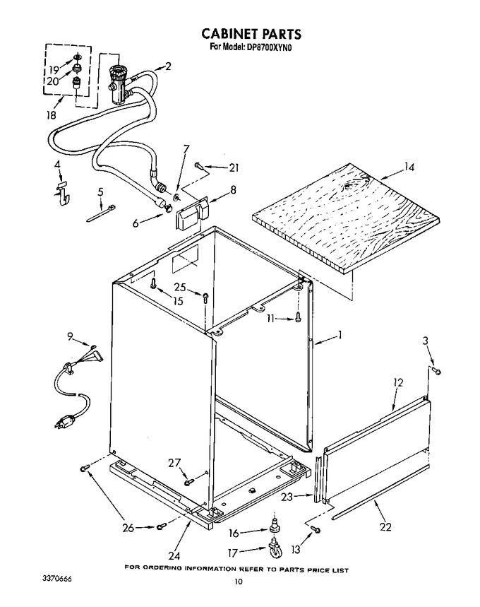 Diagram for DP8700XYN0