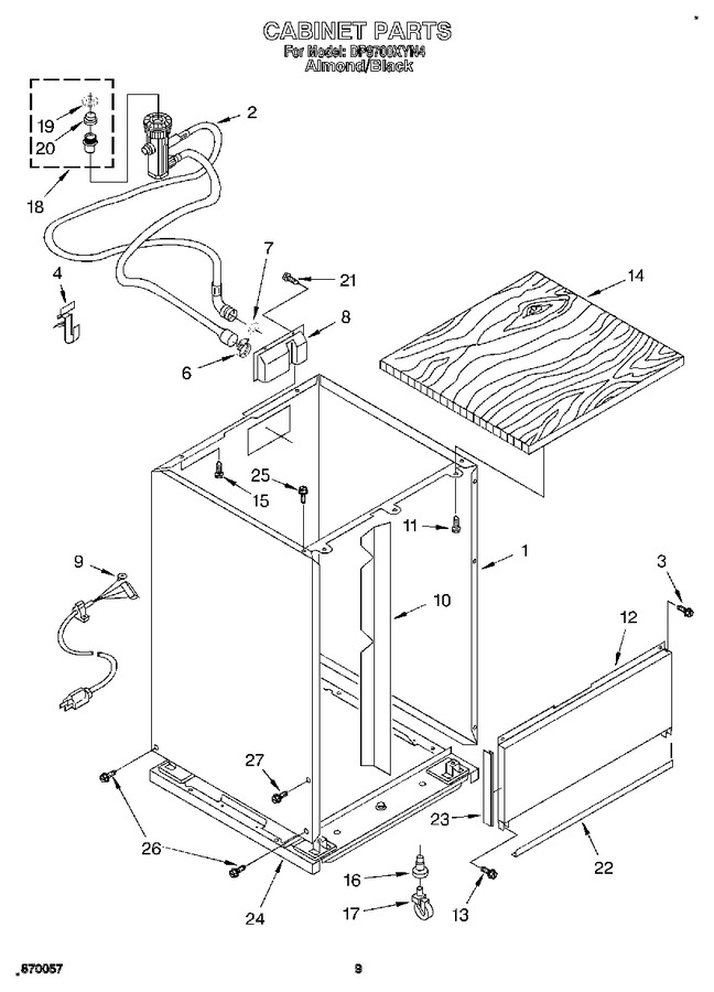 Diagram for DP8700XYN4