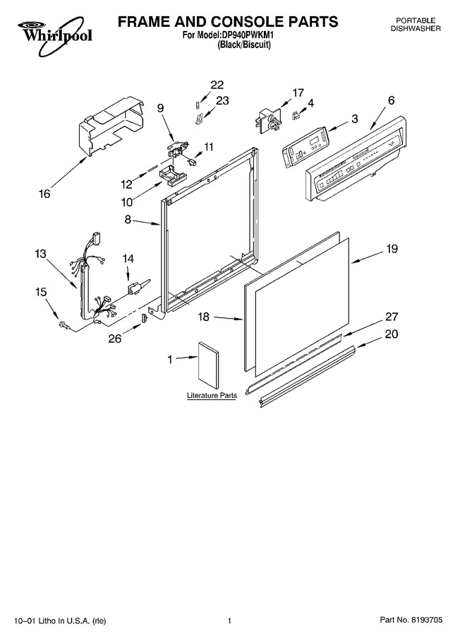 Diagram for DP940PWKM1