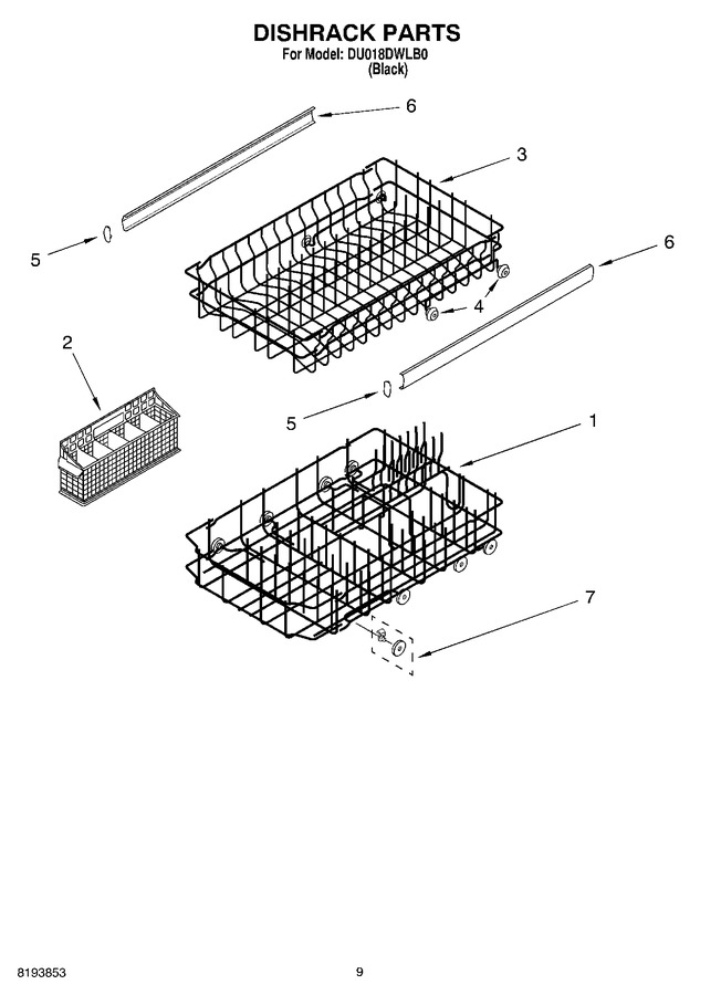 Diagram for DU018DWLB0