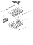 Diagram for 06 - Dishrack Parts, Optional Parts (not Included)