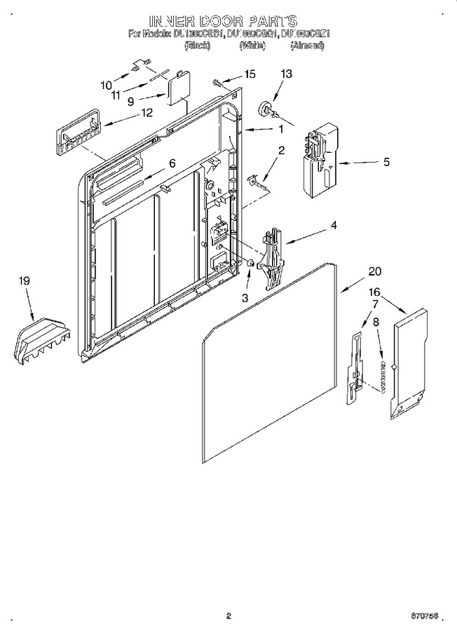 Diagram for DU1000CGQ1