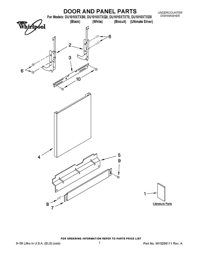 Diagram for DU1010XTXB0