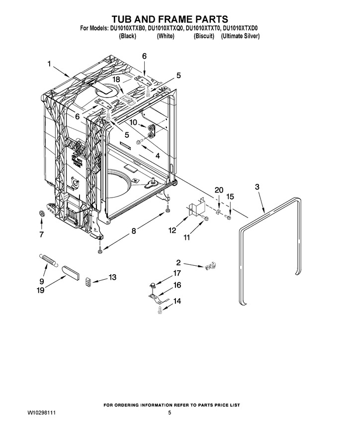 Diagram for DU1010XTXD0