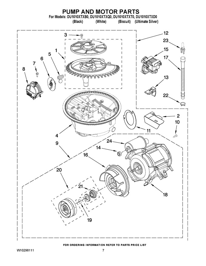 Diagram for DU1010XTXD0