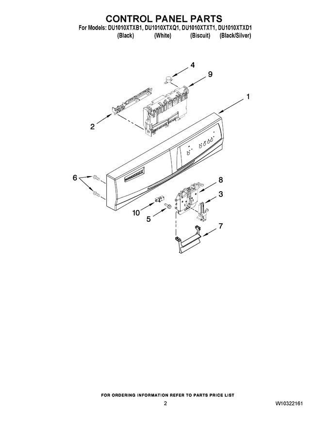 Diagram for DU1010XTXB1