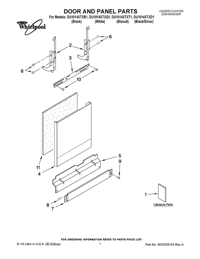 Diagram for DU1014XTXB1