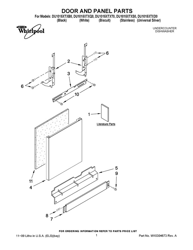 Diagram for DU1015XTXD0