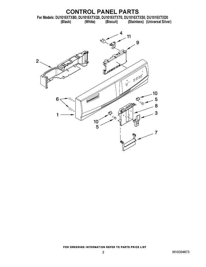 Diagram for DU1015XTXB0