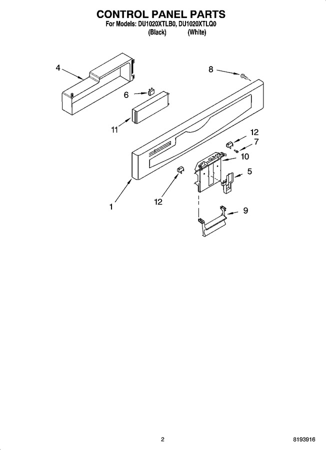 Diagram for DU1020XTLQ0