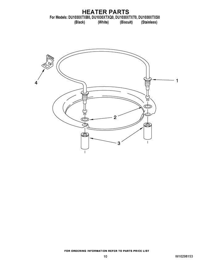 Diagram for DU1030XTXB0