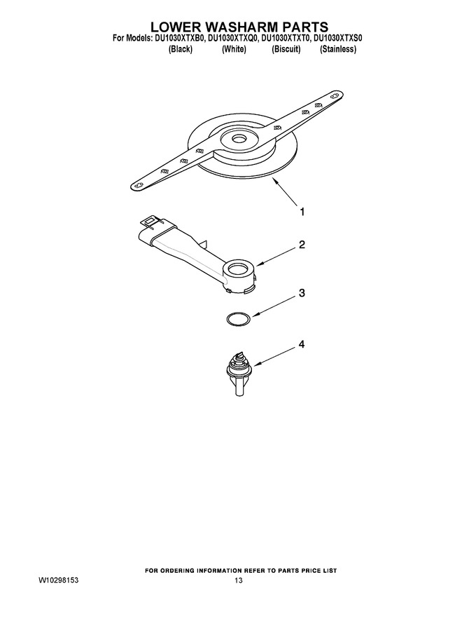 Diagram for DU1030XTXQ0