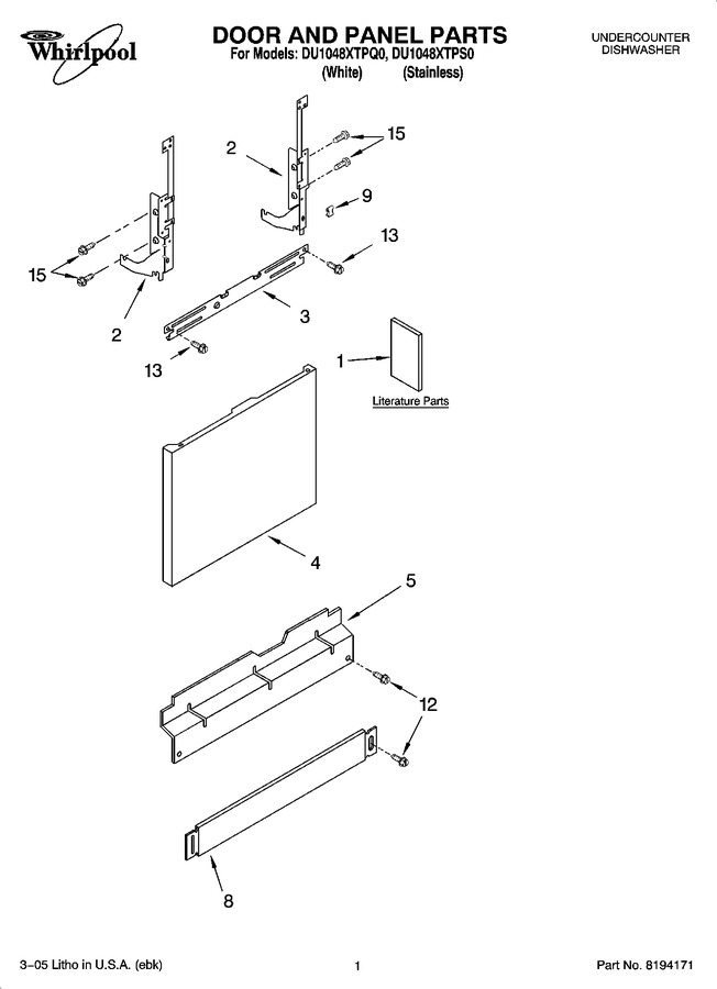 Diagram for DU1048XTPQ0