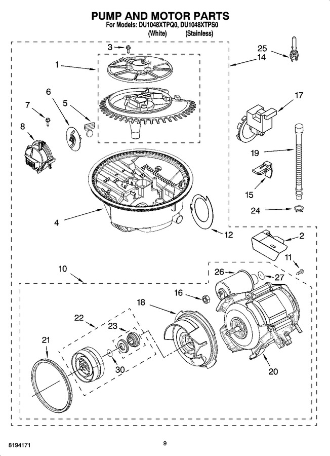 Diagram for DU1048XTPQ0