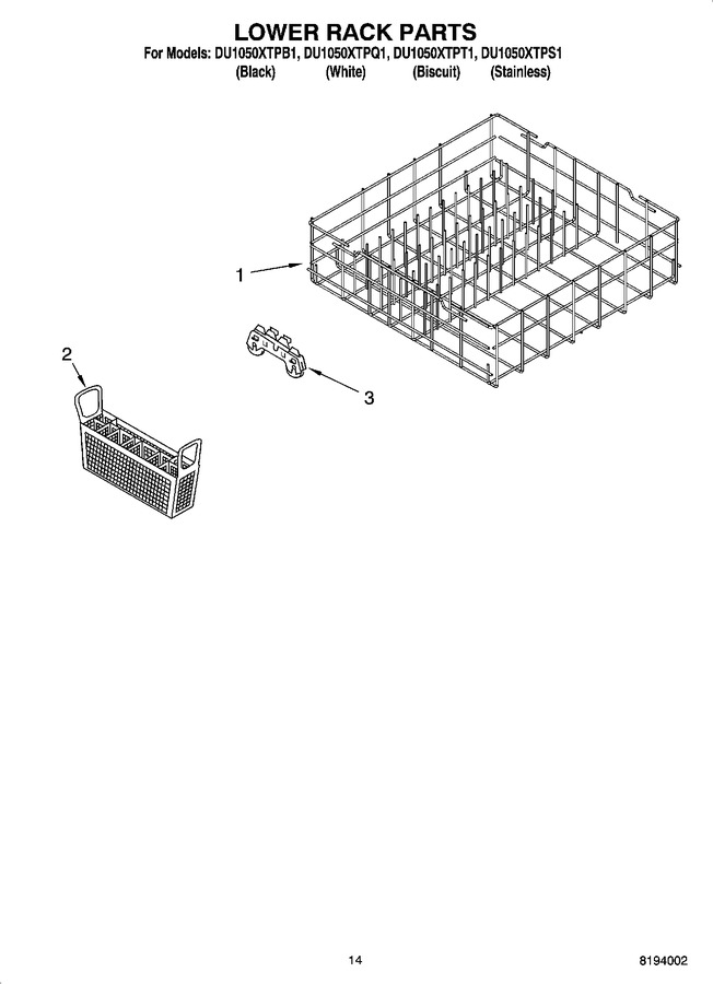 Diagram for DU1050XTPS1