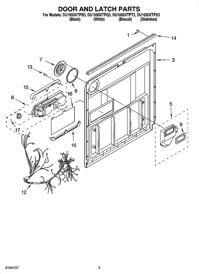 Diagram for DU1050XTPS3