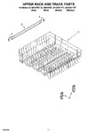 Diagram for 09 - Upper Rack And Track Parts