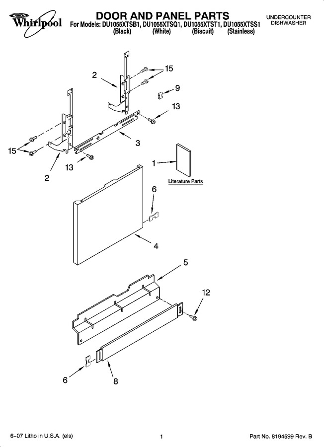 Diagram for DU1055XTSS1