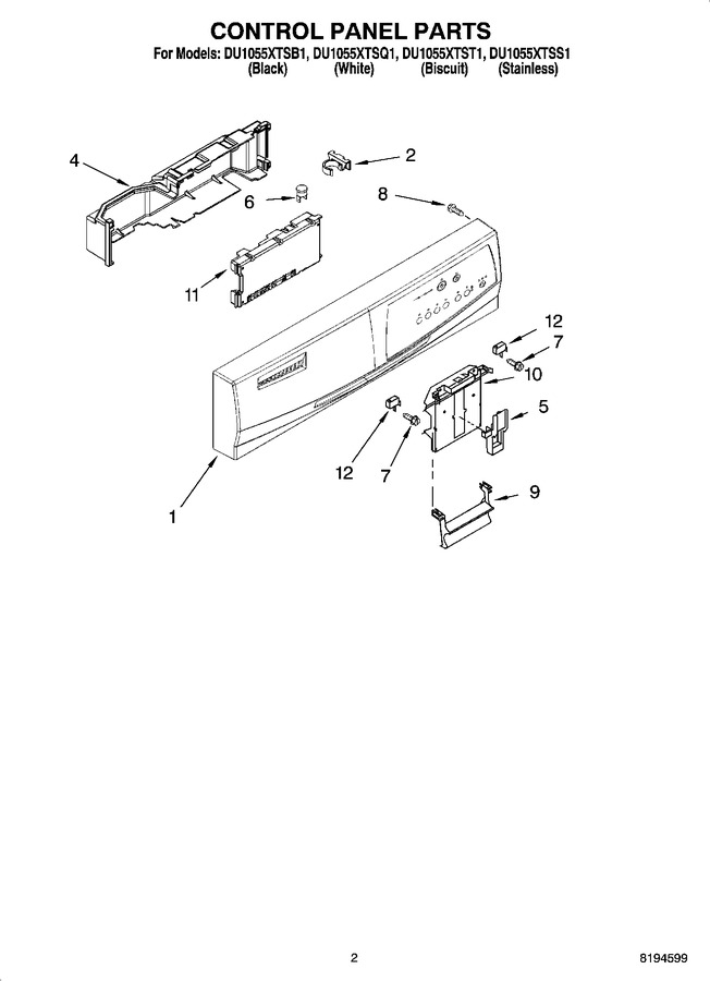 Diagram for DU1055XTSS1