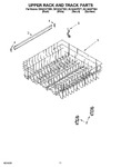 Diagram for 09 - Upper Rack And Track Parts