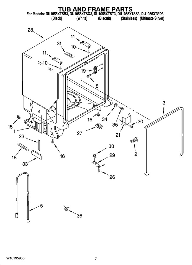 Diagram for DU1055XTST3