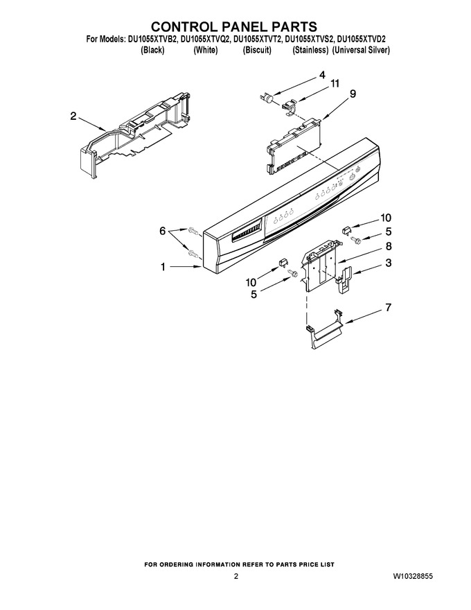 Diagram for DU1055XTVQ2